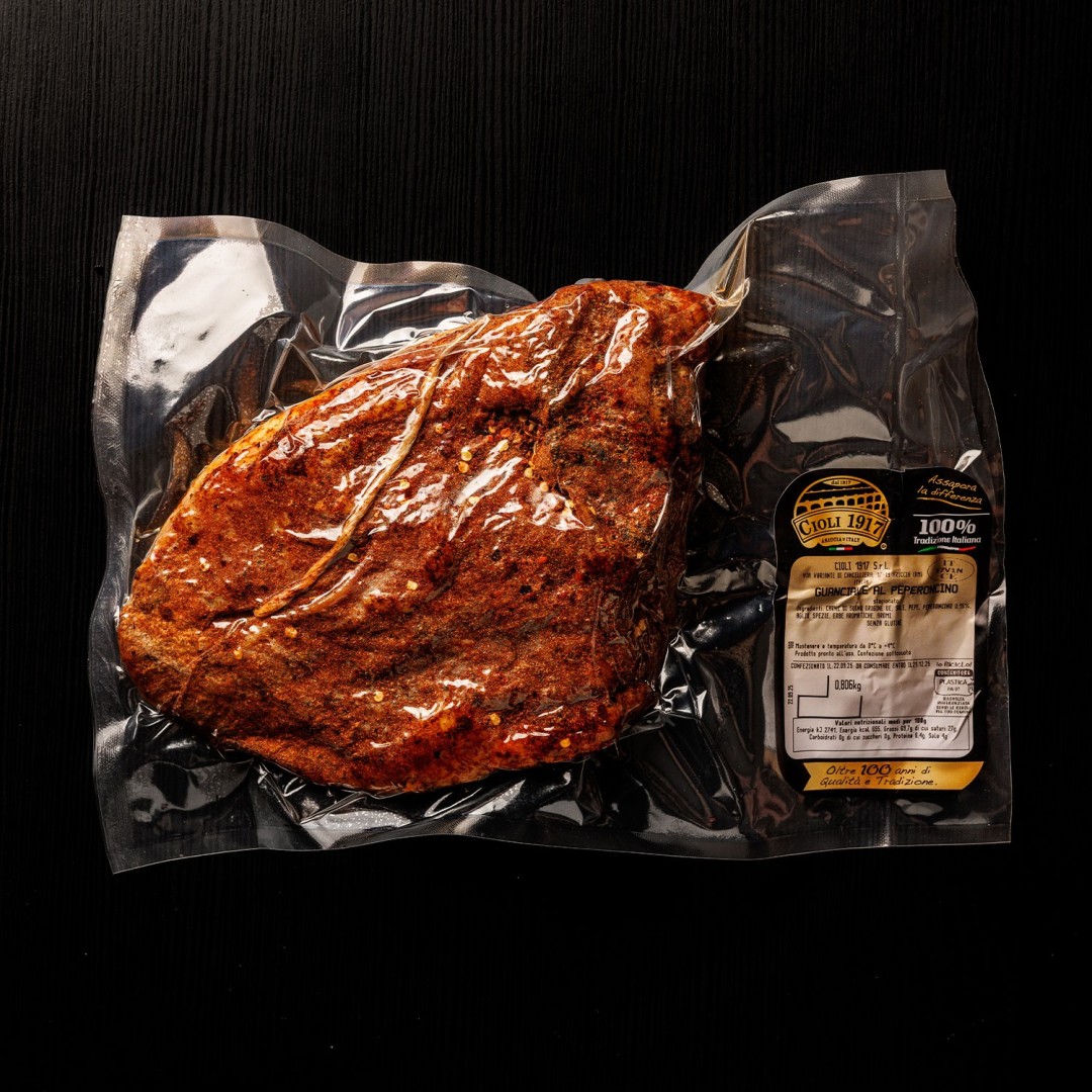 Guanciale al peperoncino